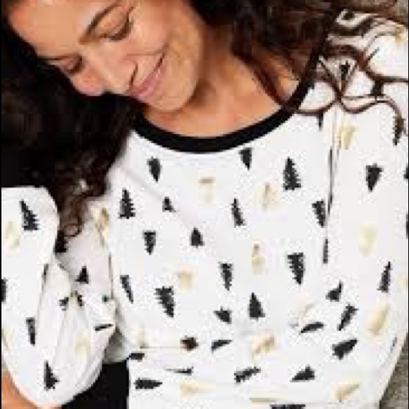 Family PJs Women's Holiday Pajama Set Tree Print - Picture 13 of 16